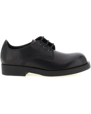 MM6 by Maison Margiela 'biker' Lace Up Shoes - Black