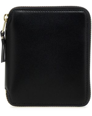 Comme des Garçons 'check Print' Wallet - Black