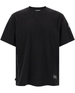 Moncler Genius T-shirt Moncler X Fragment - Black