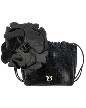 Pinko Pouch 'Flower' - Nero