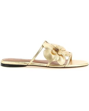 Zimmermann 'orchid' Slides - Metallic
