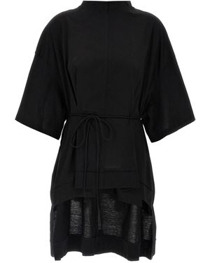 DI.LA3 PARI' Asymmetric T-shirt - Black