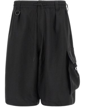 Y-3 ' Sport Uniform' Short Cargo Shorts - Black