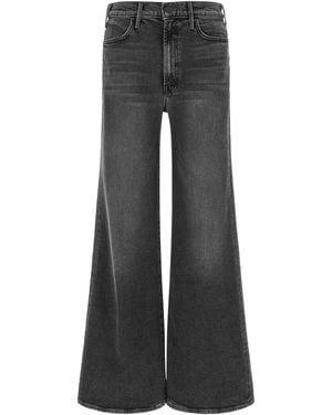 Mother 'the Hustler Roller Sneak' Jeans - Black
