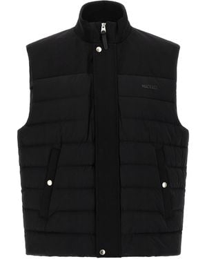 Mackage Gilet Con Trapuntatura Orizzontale - Nero
