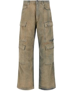 Rick Owens 'double Cargo' Jeans - Natural