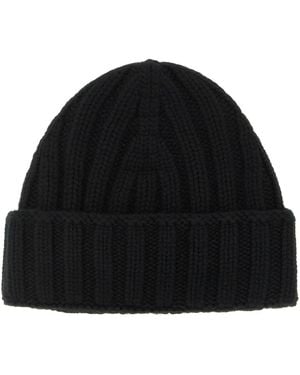 LARMERI STUDIO Cashmere Beanie - Black