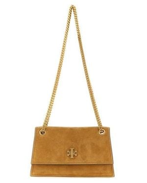 Tory Burch Borsa A Spalla 'Mini Kira Turnlock' - Neutro