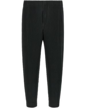 Homme Plissé Issey Miyake 'monthly Colors: August' Trousers - Black
