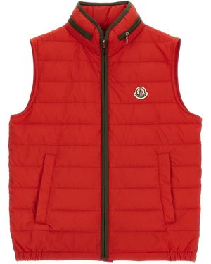 Moncler 'ayten' Vest - Red