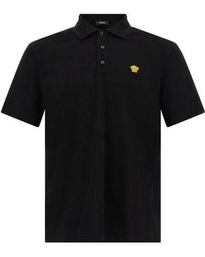 Versace Polo 'Medusa' - Nero