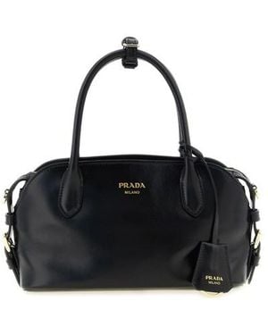 Prada Borsa A Mano Softy Lux - Nero