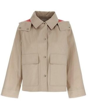 Army by Yves Salomon 'honolulu' Jacket - Natural