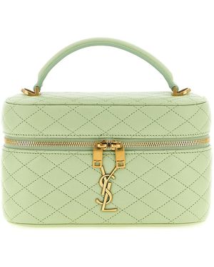 Saint Laurent 'gaby Vanity' Handbag - Green