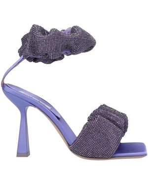 Sebastian Milano 'cher Crystal' Sandals - White