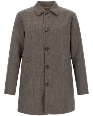 Pal Zileri Reversible Waterproof - Grey