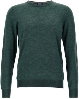 Barba Napoli Crew-neck Jumper - Green