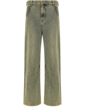 Entire studios Jeans 'Gem Surface Wave' - Verde