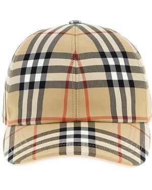 Burberry Baseballkappe 'Classic Check' - Natur