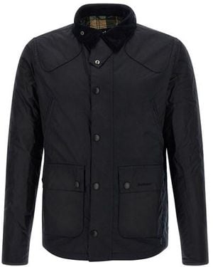 Barbour 'wax Reelin' Jacket - Blue