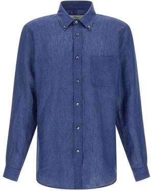 Rivvia Projects Linen Shirt - Blue