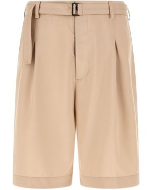 Cellar Door 'viper' Bermuda Shorts - Natural