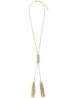 Balmain Collana 'Snake' Con Nappe - Bianco