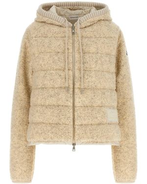 Moncler Teddy Hoodie - Natural