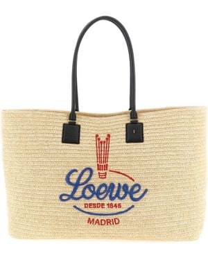 Loewe 'verano Xl' Shopping Bag - Multicolour