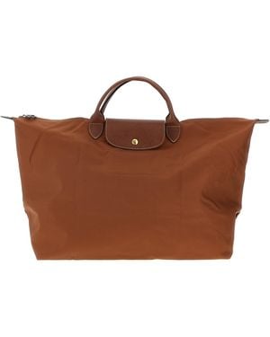 Longchamp Reisetasche "L Le Pliage Original" - Braun