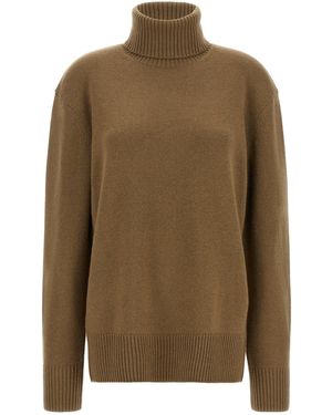 TOTEME Cashmere Turtleneck Jumper - Green