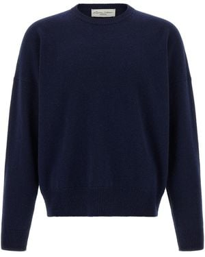 LARMERI STUDIO Wool And Cashmere Jumper - Blue