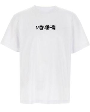 Sacai 'Memory' T-shirt 【Unisex】 Sacai 'memory' T-shirt in Black | Lyst