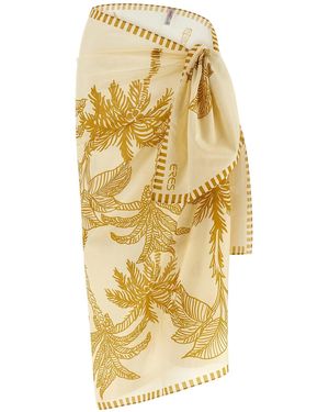 Eres 'Jungle' Sarong Skirt - Metallic
