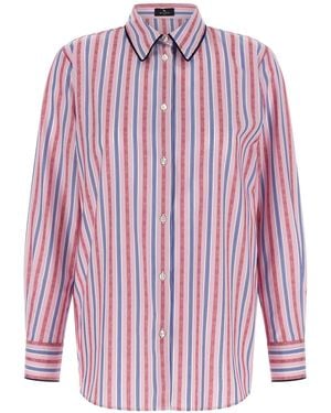 Etro Fil Coupé Shirt - Red