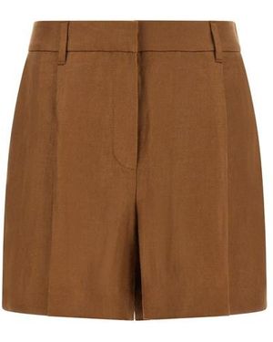 Brunello Cucinelli Bermuda Sartoriali 'Monile' - Marrone