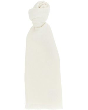 Brunello Cucinelli 'diamante' Scarf - White