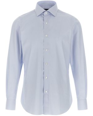 Finamore 1925 'napoli' Shirt - Blue