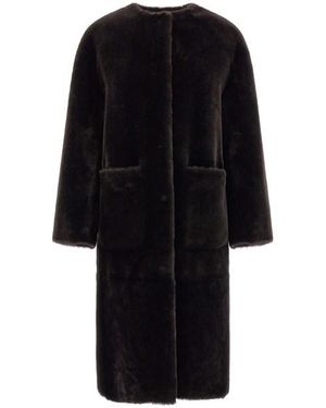 Blancha Pelliccia Lunga - Nero
