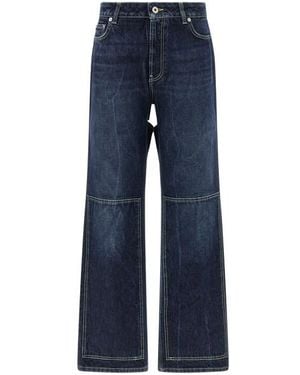 Jean Paul Gaultier Jeans 'The Cut-Out' - Blu