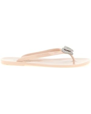 Mach & Mach 'double Heart' Sandals - Multicolour