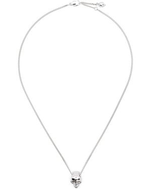 McQueen 'skull' Necklace - White