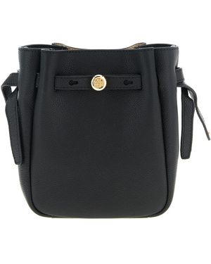 Tory Burch 'romy' Bucket Bag - Black