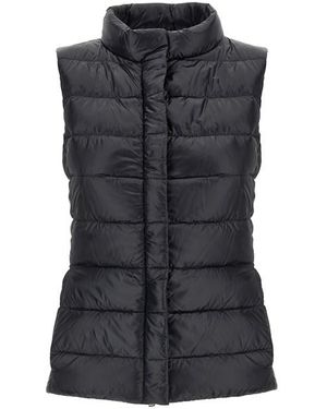 Herno Giulia Vest in Black | Lyst