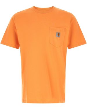 Carhartt 'pocket' T-shirt - Orange