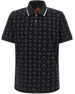 MCM Polo Stampa - Nero