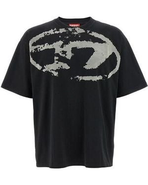 DIESEL Khaki T-Boxt-R24 T-Shirt in Black for Men | Lyst