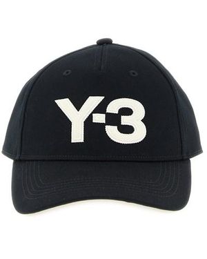 Y-3 Logo Cap - Blu