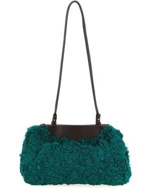 Dries Van Noten Clutch Rose - Green