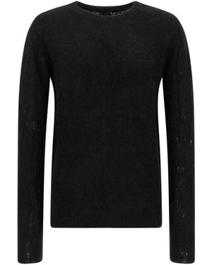 Thom Krom Pullover Aus Alpaka-Wolle - Schwarz